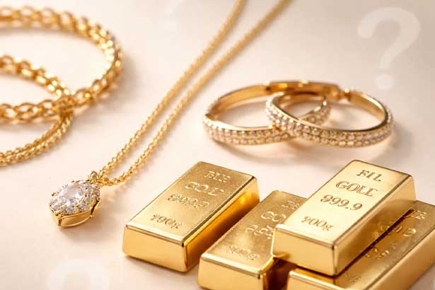 پاسخ به پرتکرارترین سؤالات قبل از خرید طلای کم اجرت