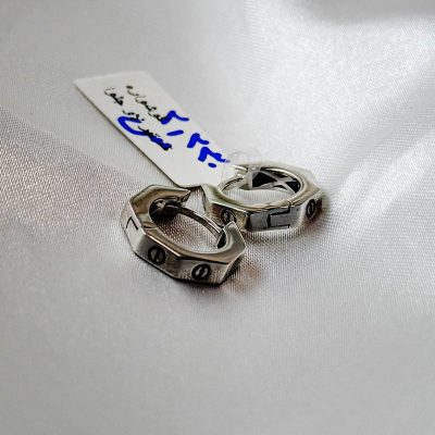 گوشواره کارتیه لاو طلا ۱۸ عیار ۲.۲۳۰ گرم – جواهری زمرد