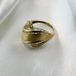 انگشتر طلا ۱۸ عیار ۳.۱۲۰ گرم | انشتر طلا شیک و ظریف - Image 2